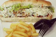 Chicken Alfedo Sandwich