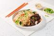 Hakka Noodles and Mongolian Beef