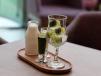 Matcha Ice Cube Latte