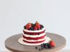 Berries Redvelvet Cake