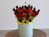 Berries And Kiwi Pieces Fruit Vase