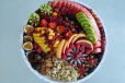 Nuts And Cut Fruits Platter