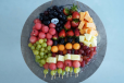 Skewers Cut Fruit Platter