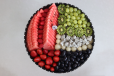 UAE Flag Cut Fruits Platter