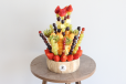 Berries and Grapes Skewers Vase
