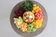 Pineapple Cup Cut Fruits Platter