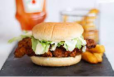 chicken fillet burger