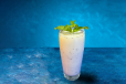 Large Ayran Laban With A Mint On Top