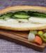 Halloumi Cheese Sandwich In Sesame Bun