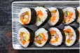 Kimbap Korean Rice Sushi Roll [8 Pieces]