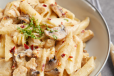 Mushroom and Cheese Pasta