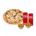 1 Large Pizza + 2 Wedges + 2 Drinks