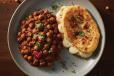 Delhi Style Chole Cheese Kulcha