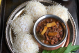 Idiyappam With Kadala Curry