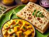 Porotta Paneer Mango Curry