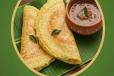 Set Dosa with Vada curry