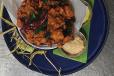 Madras Gobhi andamp; Mushroom 65