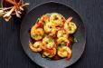 Spicy Prawns Sizzlers With Pepper