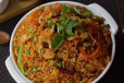 Schezwan Mutton Fried Rice