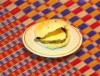 Foul with Hummus Sandwich