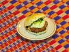 Taamia with Hummus Sandwich