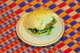 Taamia with Egg Sandwich