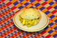French Fries with Mayonnaise Sandwich
