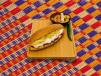 Fried Egg with Kraft Sandwich