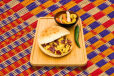 Egg with Pastrami Sandwich