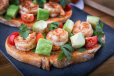Shrimp on Country Loaf