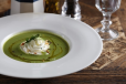 Green pea and Asparagus soup