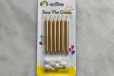 Metallic Gold Candles