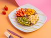 Fruits Waffle