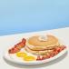 Double Duo (option of 2 pancakes or french toast + option of 2 bacon/sausages + 2 eggs)