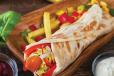 Hot Dog Paratha