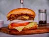 Fresh Mushroom Chicken Burger