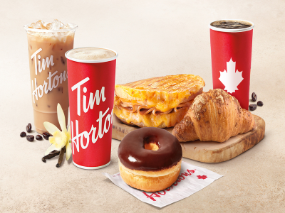 Menu  Tim Hortons