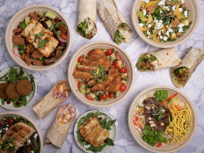 
                                Cress Salads & Wraps