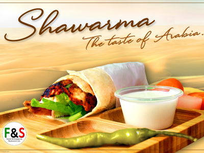 Shawarma delivery shop