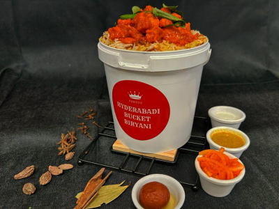 
                                Hyderabadi Bucket Biryani