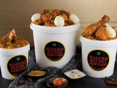 
                                Madurai Bucket Biryani 