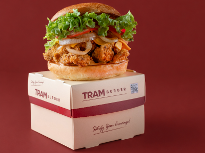 
                                Tram Burger